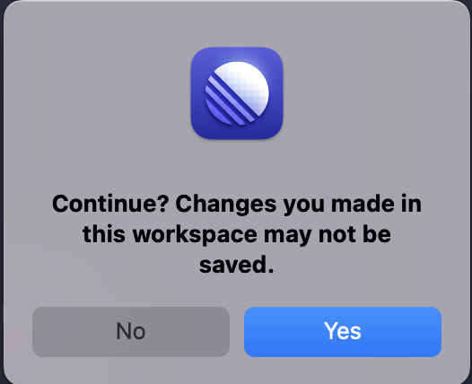 TheJoWo's tweet image. @karrisaarinen Can you please fix this alert dialog that appears when exiting @linear if you have unsaved changes..."Continue" what - exiting the app or editing the task? It's pretty unclear to the user what the correct option is here... #linearapp