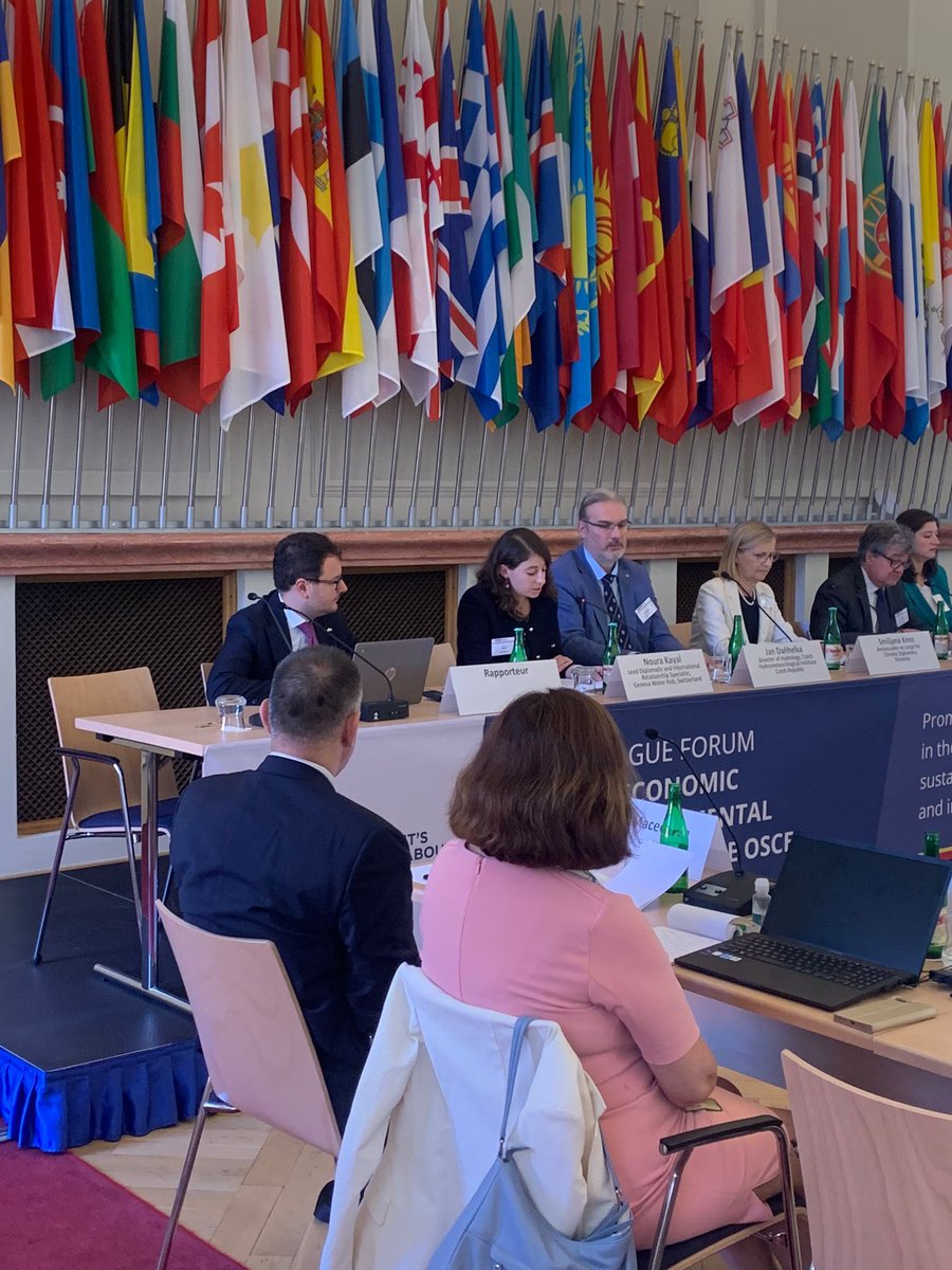 We cannot prevent all water-related disasters, but we can be as prepared as possible #Waterdiplomacy is key for preparedness <a href="/GenevaWaterHub/">Geneva Water Hub</a>, <a href="/OSCE/">OSCE</a>, <a href="/bluepeace/">Blue Peace 💧</a>.