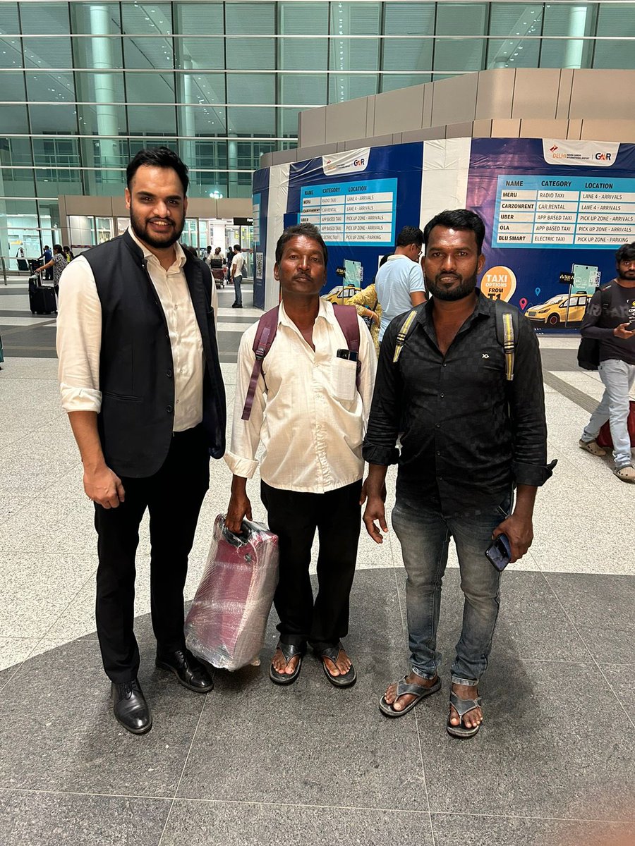Skill_India_TS's tweet photo. Happy to inform that Mr. Papaiah &amp; Mr. Vinod-Masons from Telangana got an opportunity to travel by flight to Delhi to participate in PM Vishwakarma launch on 17th Sept. They are privileged to exhibit their skills in the august presence of Hon’ble PM @MSDESkillIndia @NSDCINDIA https://t.co/ZgEPzpquHO