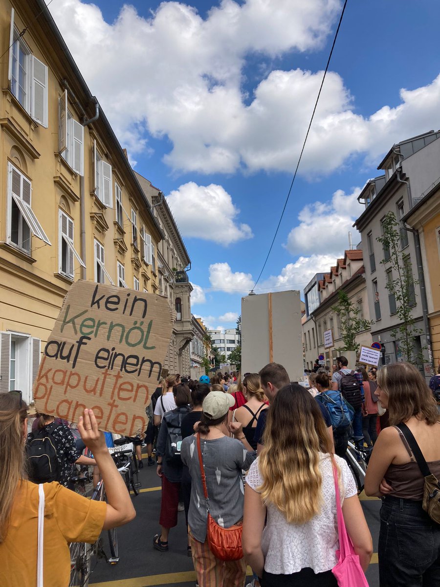 Wenn das die Steiermark nicht aufweckt, was dann?
#Klimastreik #Kernöl