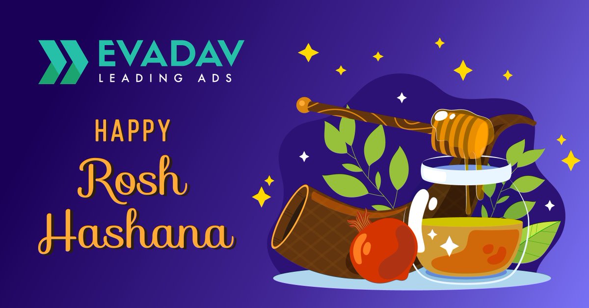 EVADAV2's tweet photo. Happy Rosh Hashanah to everyone celebrating this holiday! 🍎🍯 Shanah Tovah from the EVADAV team!
🚀Launch leading ads with Evadav! -> https://t.co/fwMYkVn90S
#RoshHashanah #EVADAV #ad #push #inpage #afilliate https://t.co/JdA21NHZyS
