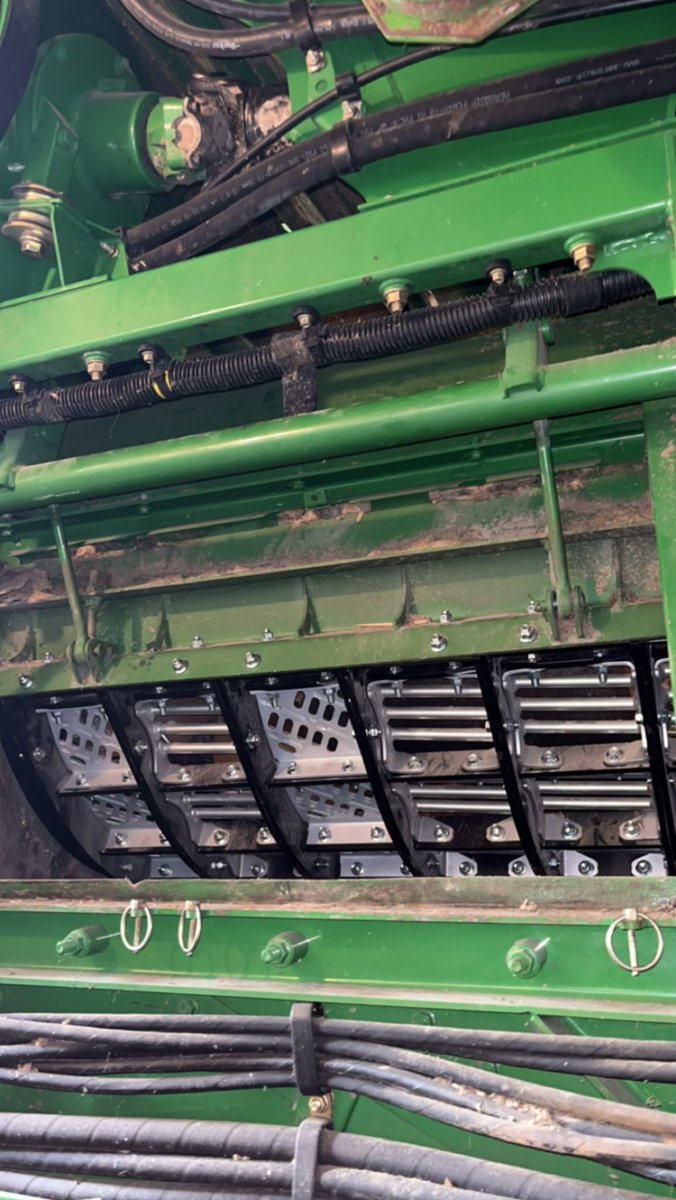 Thanks to the recommendation from <a href="/carpshaw/">Shawn Carpenter</a>, the <a href="/kondex/">Kondex Corp</a> concaves have been installed and ready to eat some corn.