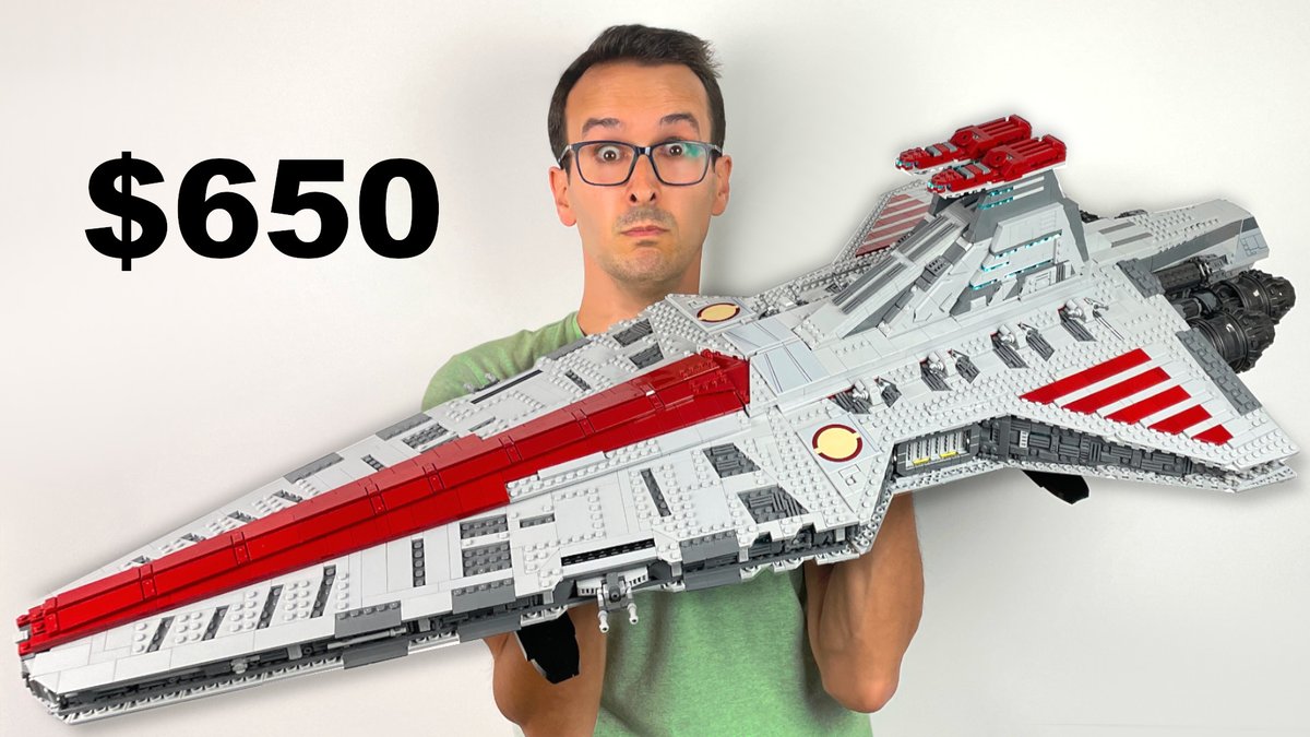 LEGO UCS Venator review just dropped!

A monster of a model with a fitting monster price!

youtu.be/2BBR6fB0A2s

#lego #StarWars
