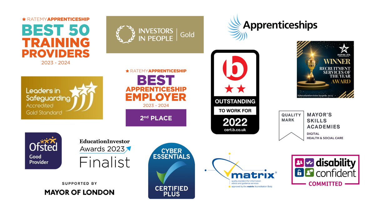 LMPEducation's tweet photo. We are extremely proud of the awards and recognition we have received within the industry this year. We are always driven to deliver the best skills training and development for learners, staff and partner organisations.

#AwardWinning #TrainingProvider #Apprenticeships https://t.co/VpSK1dFi7c