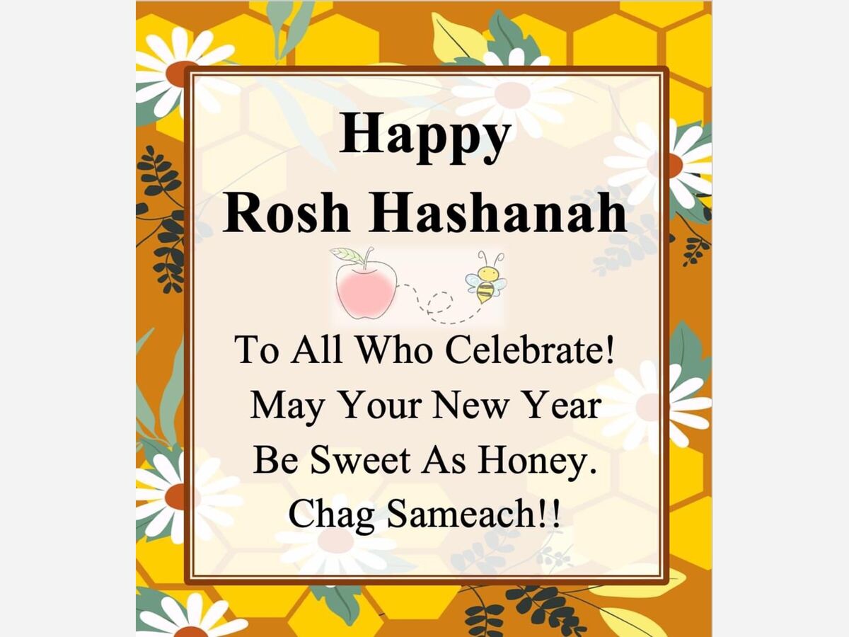 To all my dear, darling Twitter (I refuse to call it 'X') Mishpuche, I wish you a Happy, Healthy, and Sweet New Year!

L'shanah tovah!

#RoshHashanah #RoshHashanah2023 #ShanaTova #ShanahTovah #ShanaTovah #RoshHashana