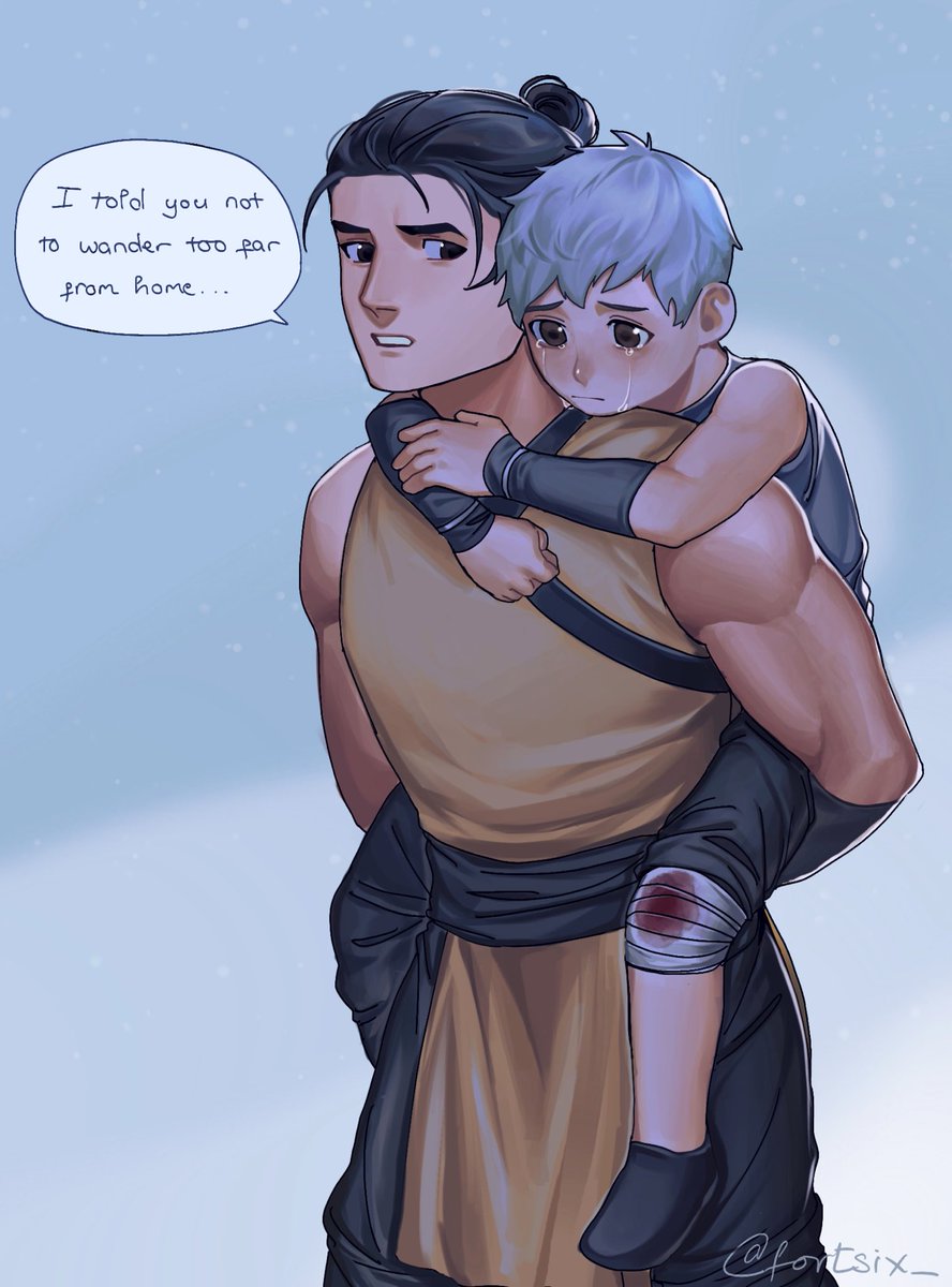 fortsix_'s tweet image. #MK1 
Protective Brother