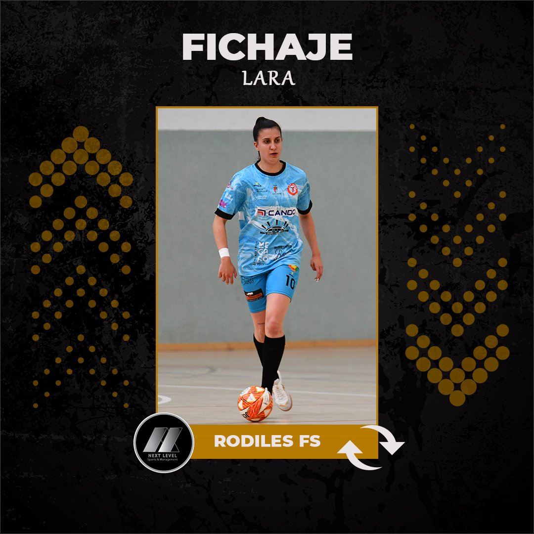 NLevel360's tweet image. ✅ Nuestra jugadora @Laradiazg10 defenderá esta temporada la camiseta de @rodiles_fs 🔵⚪

💼 #NextLevel360 || #FutsalFem ⚽