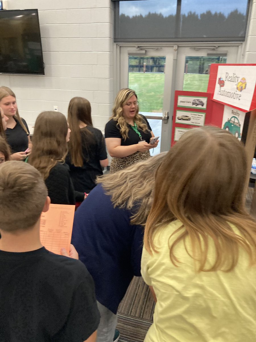 LFMS_Library's tweet image. Reality Check with 8th graders today!