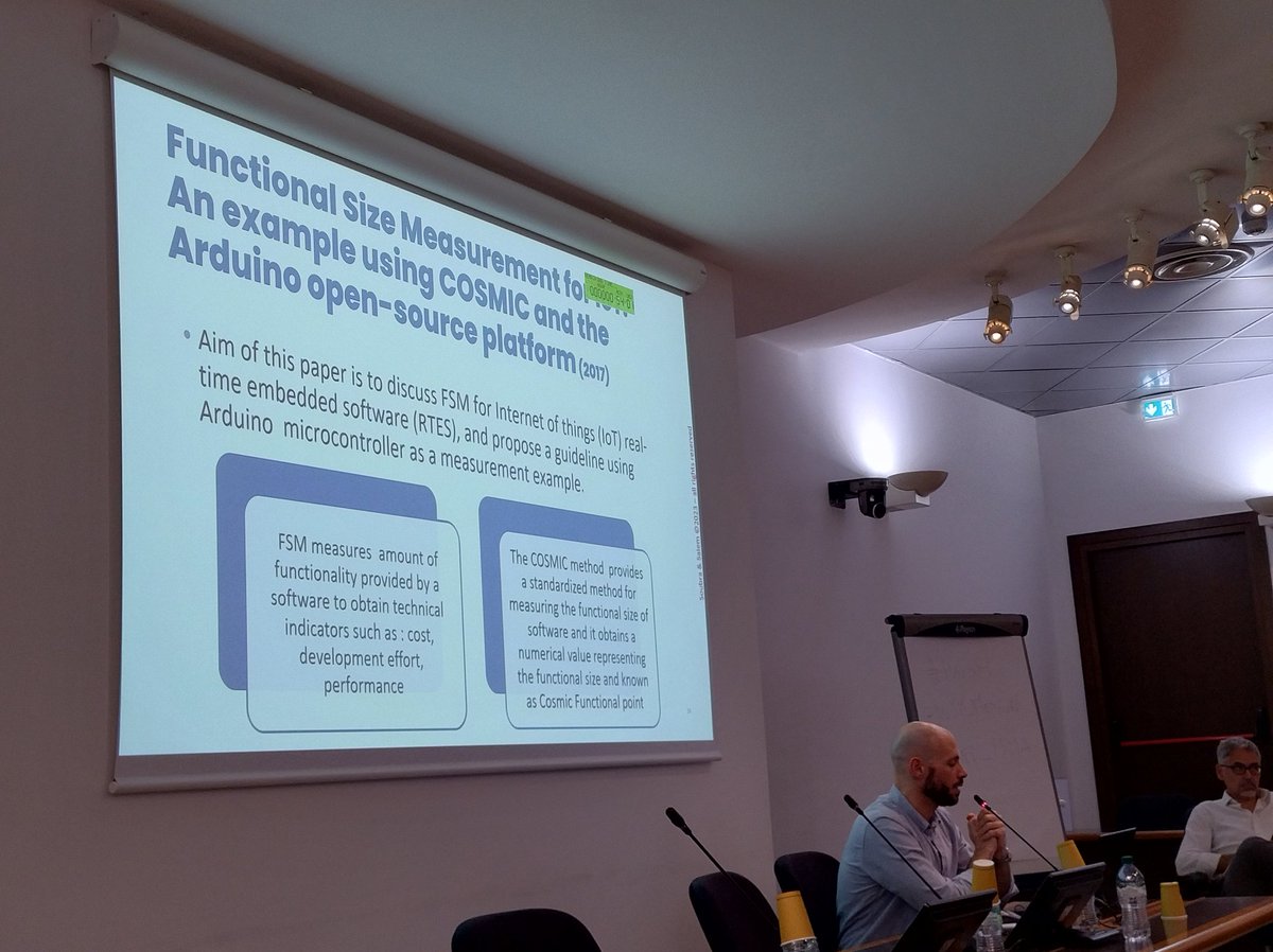 Speaking about.. IoT edge devices and FSM sizing with #HassanSoubra at #iwsm 2023

<a href="/IWSMMensura/">IWSM Mensura</a> <a href="/GUFPI_ISMA/">GUFPI-ISMA</a> #ContaChiConta #September15 #Rome