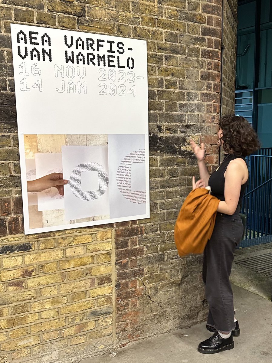 I’m living in a very exciting moment thanks to the <a href="/GoldsmithsCCA/">Goldsmiths CCA</a>, who are supporting me in writing my debut pamphlet (!!) AND forcing me to confront my big name on a big scale