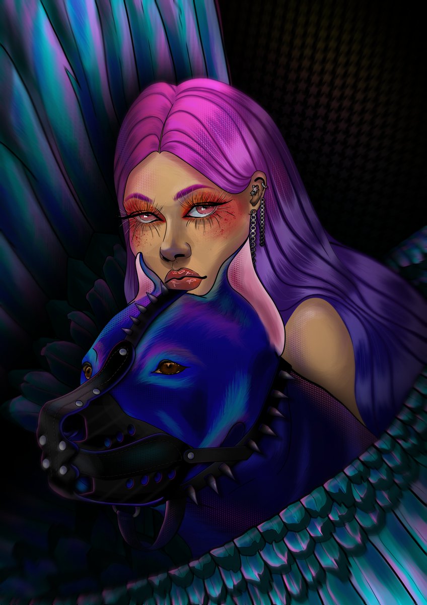 My Guardian Angel 🦋💎

Amidst lavender strands, an angel's gaze takes hold
Her wings a tender embrace, a story to be told. Guardian of canine heart, in twilight's tender hue
A dance of protection blooms, a bond forever true.

1/1 on <a href="/objktcom/">objkt</a>
55.5 $XTZ

objkt.com/asset/KT18fye5…