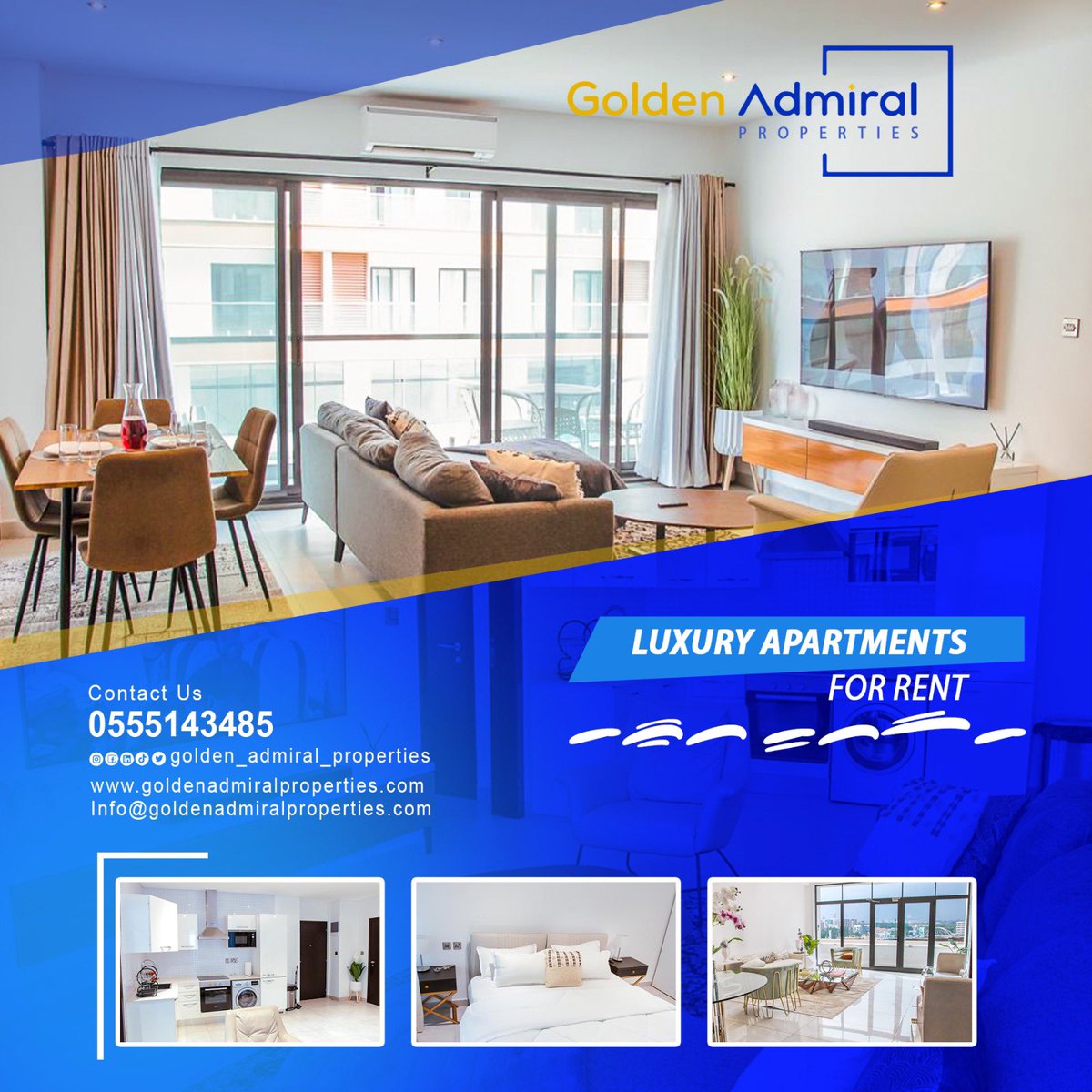 Luxury apartments for rent .  Patronize us today .

#goldenadmiralproperties #homesinghana #AdmiralResidence #propertiesinghana #dubaihomes #luxuryliving #luxuryhomes #househunting #ghanahomes #weekendgoals