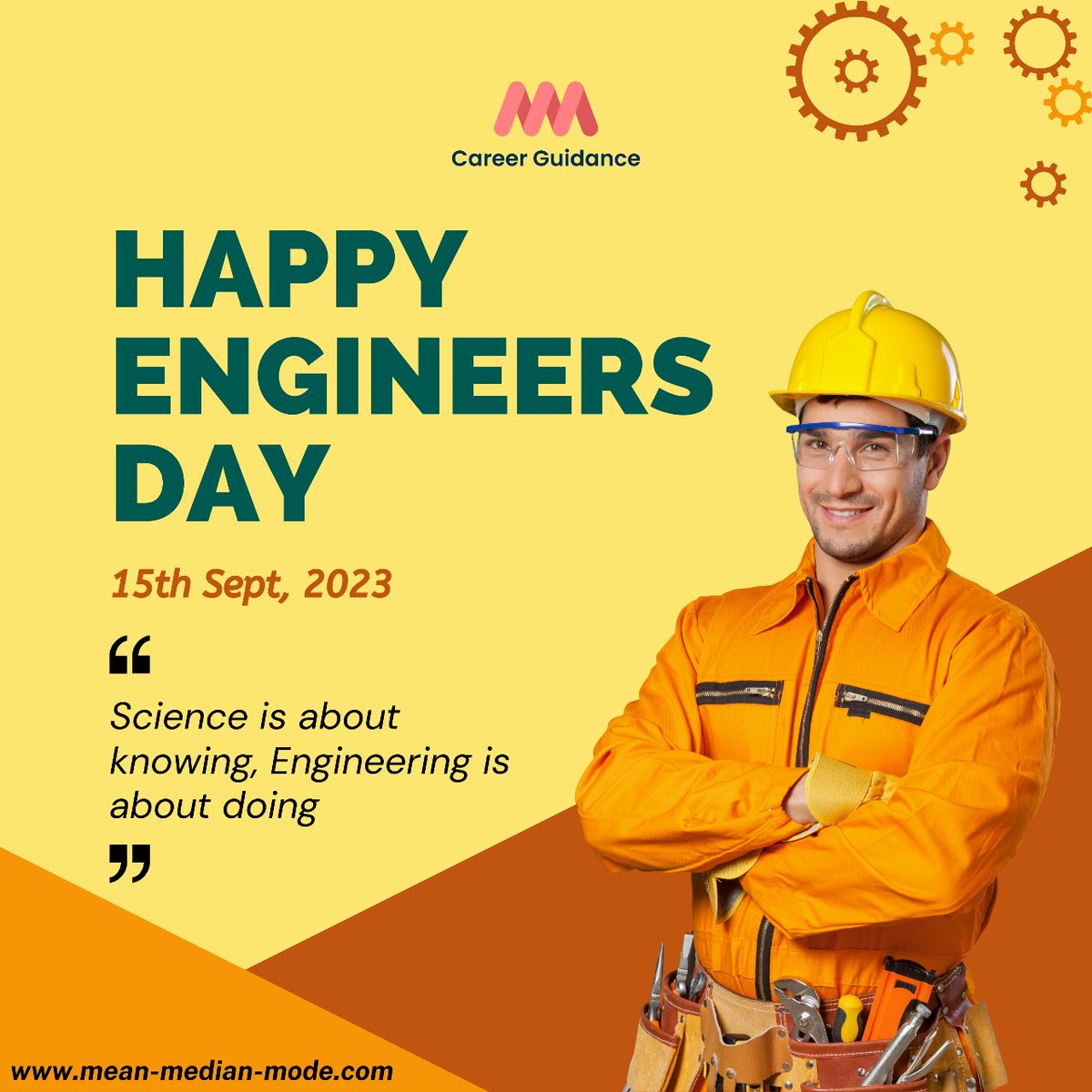 CareerguideMMM's tweet photo. Happy Engineer's Day to the brilliant minds who shape the world with innovation and technology. Keep building a better future!
#EngineersDay #EngineerLife #Engineering #EngineerTribute #EngineerCelebration #Wishes https://t.co/VIBmp7DlSx