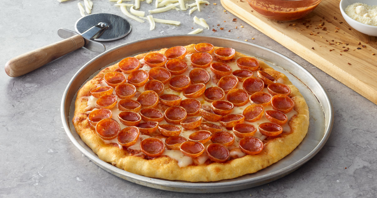 We’re having pepperoni pizza for dinner. How about you? #pepperoni #pizza #dinnertime