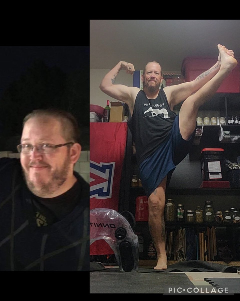stewizbad's tweet photo. Happy #facetofacefriday 
173 pounds lost isn't even my favorite part of this journey. 13months pain med free!   It's the decrease in pain. The confidence and joy that I feel.  And my daily healthy habits! For once in my life, I am proud of who I am
#relentless @DDPYoga @RealDDP https://t.co/zj6f4EPsYf