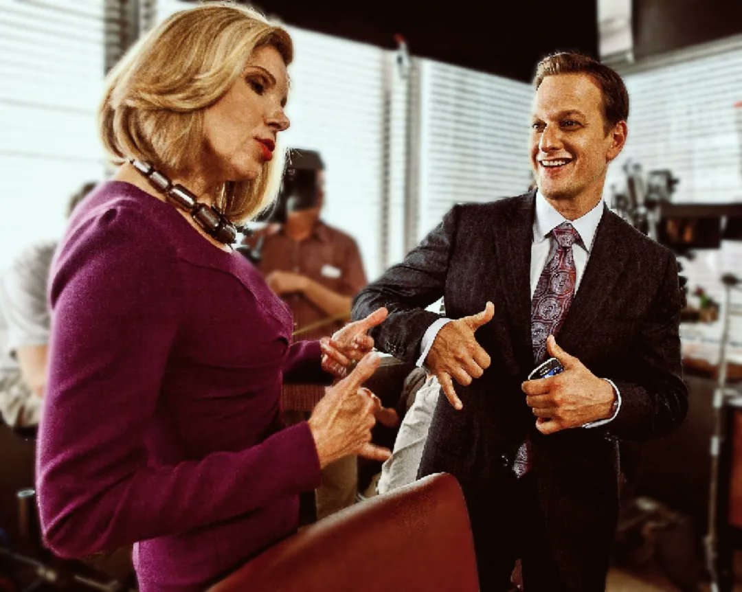 BaranskiSource's tweet photo. #Happybirthday to the best work-husband #JoshCharles 🥂💖
________
📹 "Great Firewall" S2E26
________
🏷:  #christinebaranski #thegoodwife #borntoday #willgardner #dianelockhart https://t.co/kEVq7cqpQF