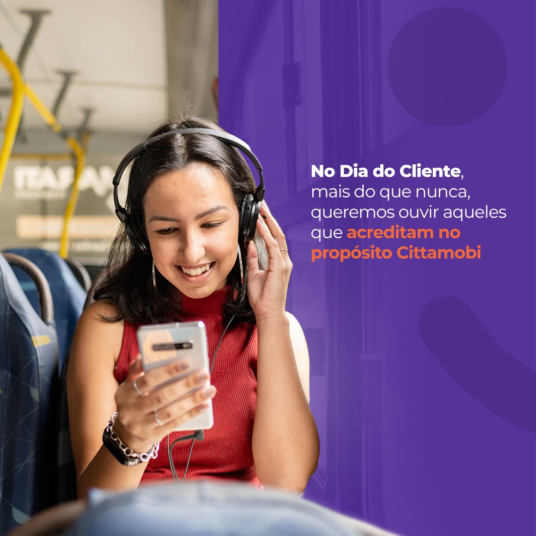cittamobi's tweet image. Esse não é um post convencional de #diadocliente. É um post colaborativo para que você, a razão da minha vida, continue sendo parte da transformação da mobilidade brasileira. Então…vamos conversar? Deixe seu comentário 💬⬇️ #felizdiadocliente