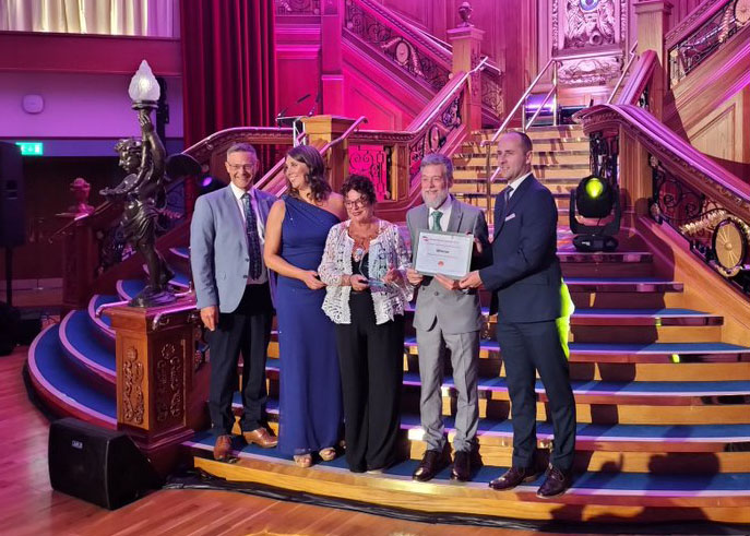 mea_bc's tweet photo. We are delighted to announce that Council won the ‘Best Public/Private Partnership Working Initiative’ category at the APSE Service Awards 2023 last night! https://t.co/2X9GiQoSkl