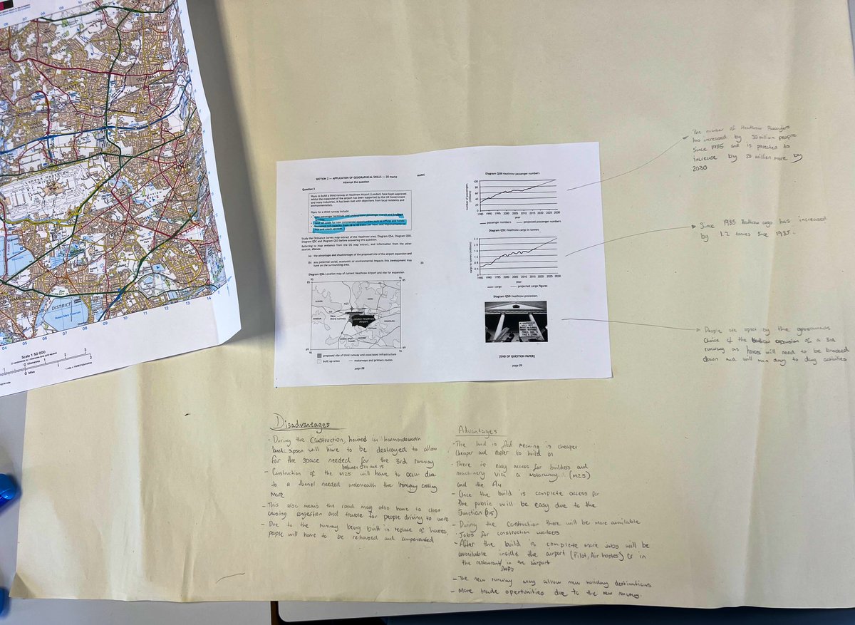 MrSimpsonGeo's tweet photo. #HGeographers getting to grips with #ApplicationOfGeographicalSkills lots of fantastic ideas and sharing of knowledge #workingtogether #learningtogether #geographyteacher https://t.co/U2kczZACAf