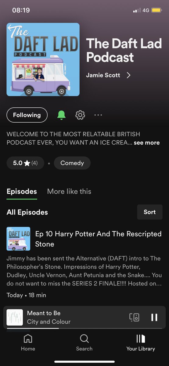 jamiefoxhaunt's tweet photo. Series 2 finale of my daft podcast is out now!! https://t.co/pXce4AsQVc 

@TheDaftLadPod https://t.co/esBx2JLJpY