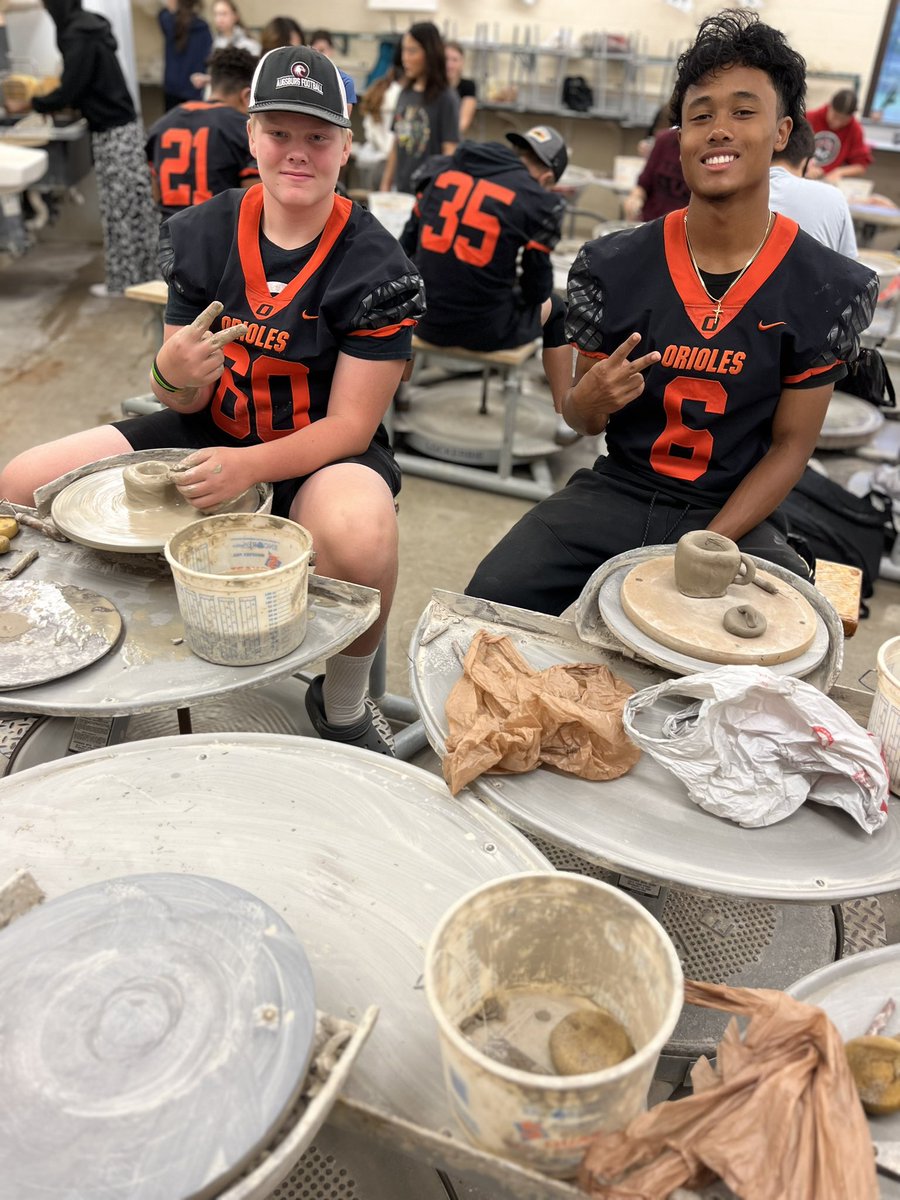 Game day! Studs in the classroom and on the field💪🏼💪🏼🔨🔨