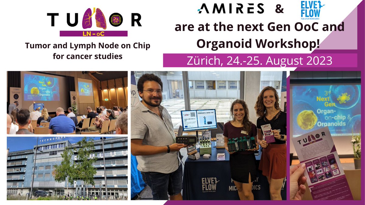 Innovation in action!🙌
We had a fantastic time at the Next Gen Organ-On-Chip Workshop in Zürich discussing how to advance #OrganOnChip tech from the lab into real-world applications for #personalisedmedicine, turning research into real-world impact🏥
Thanks to the organisers!