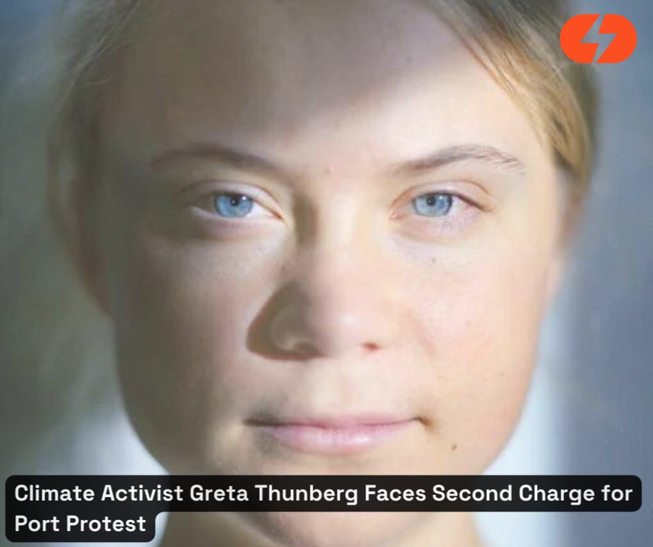 Climate Activist #GretaThunberg Faces Second Charge for #PortProtest

bbc.com/news/world-eur…

#Uknews #scotlandnews #englandnews #ClimateActivism #EnvironmentalJustice #ClimateAction #ClimateJustice #ActivismLegalCharges #FossilFuelProtest #ClimateAdvocate #SwedishActivism