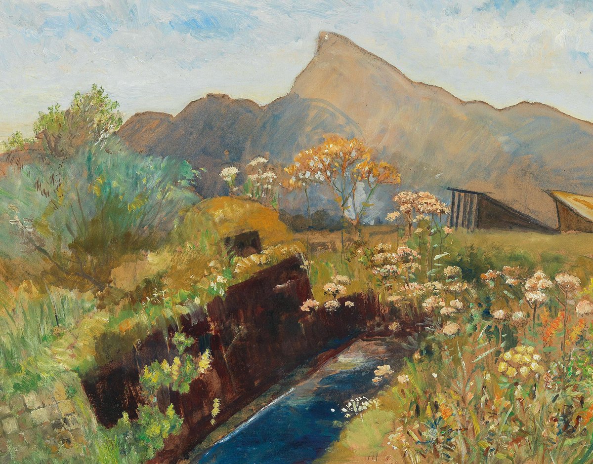 Homo_Curiosum's tweet photo. Marie Egner (Austrian, 1850–1940)
Late Summer on the Salzburger Moor near Untersberg
Date by 1940
oil on panel, 32 x 41 cm
Private collection
#Impressionism #Masterpiece #Painting #Artist #ArtHistory #Artwork #Art #Kunst #Arte #BeauxArts #FineArt #Landscape #Egner #AustrianArt https://t.co/TYvWoS1lLg
