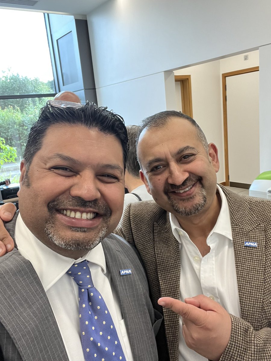 Always an absolute pleasure to catch up with @Doctor_Masood @ApnaNhs Conference #APNA23 #TeamAPNA