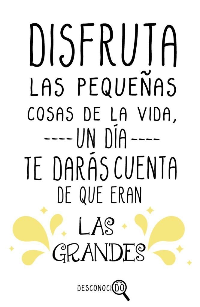 Que tengas un excelente día!
Disfruta de las pequeñas cosas de la vida. 🙏👇👇