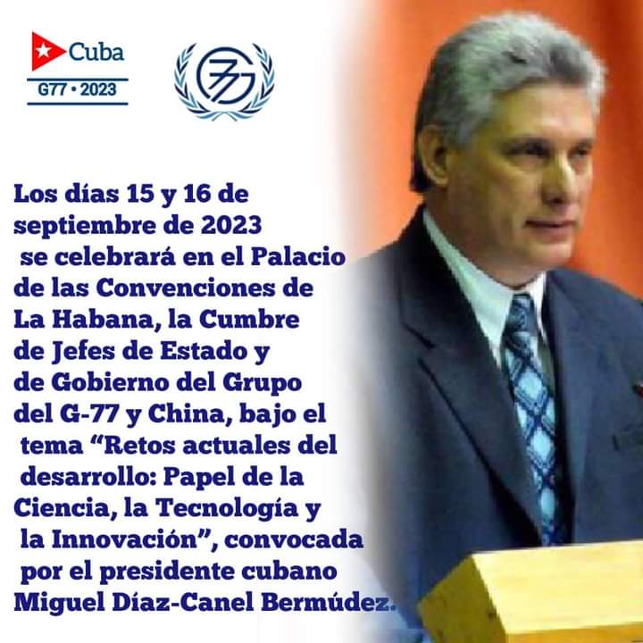 <a href="/DefendiendoCuba/">Defendiendo Cuba</a> #CubaG77YChina retos y desafíos ya estamos en CUMBRE. 🇨🇺🇨🇺🇨🇺