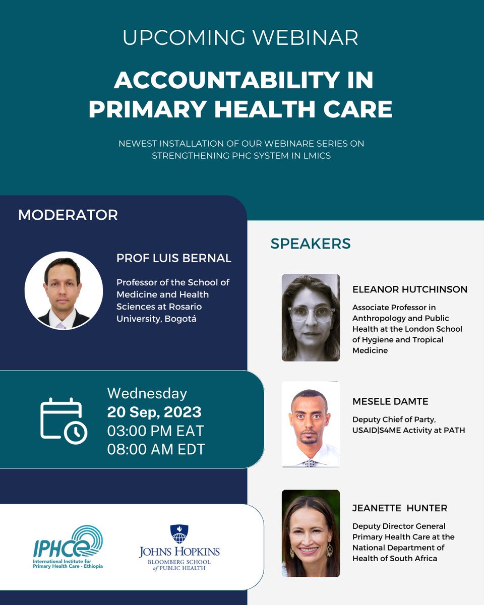 Join us for a webinar on Accountability in 'Primary Health Care' and learn how to foster a culture of responsibility and transparency. Don't miss this opportunity to gain valuable insights and strategies for improving healthcare outcomes. Register now! us06web.zoom.us/webinar/regist…