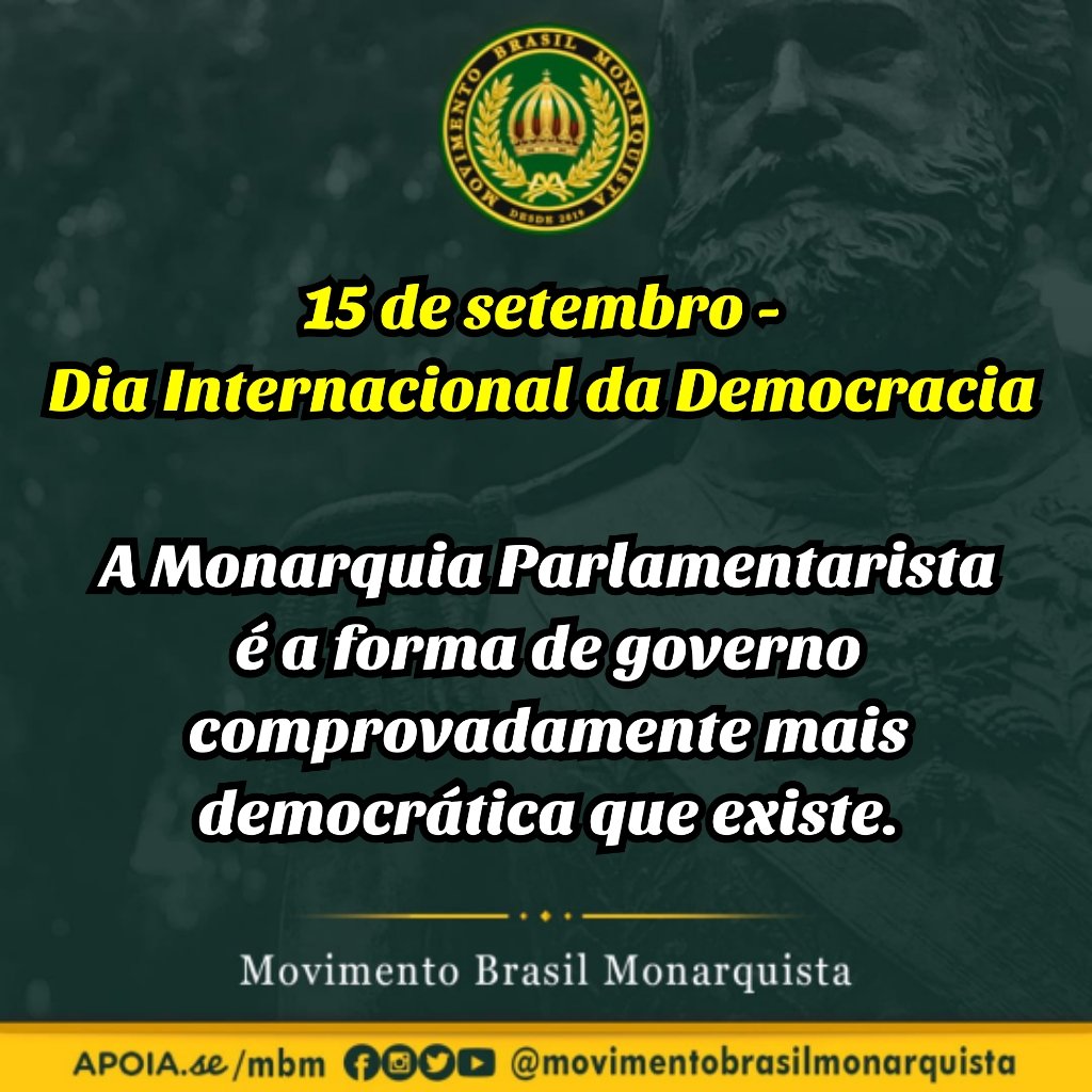 A HISTÓRIA DO MOVIMENTO MONARQUISTA BRASILEIRO c/ @legiaoanchieta 