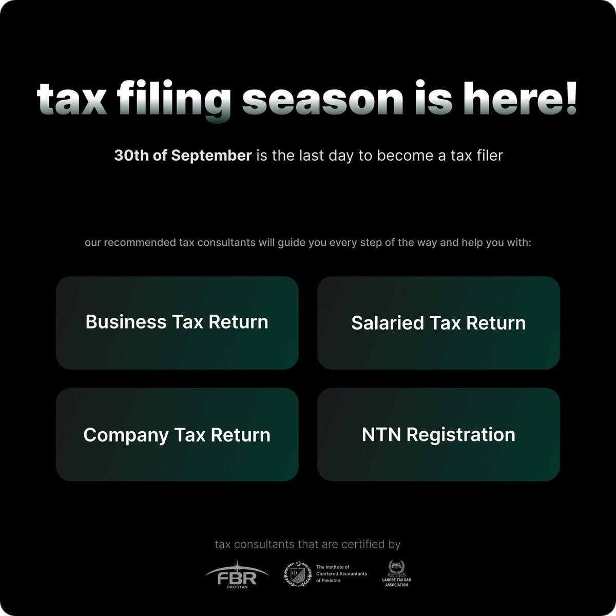 creato_app's tweet photo. 💡cut down 7.5% from your electricity bills by becoming a tax filer. 

avail this benefit and many more by filing your taxes with Creato. (link in comments) https://t.co/Zpr5XSukHg