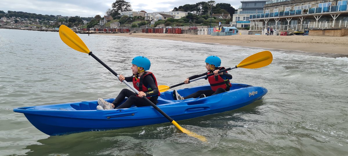 chandlings_sch's tweet photo. Year 5 have been having a fantastic time on their team building adventures @LandandWave in Dorset. #chandlingsprep #learningadventures #Dorset https://t.co/PEYmOKqE3Q