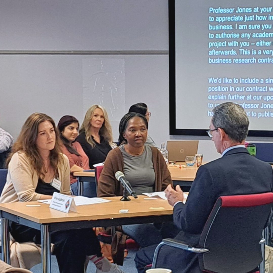 PraxisAuril's tweet photo. Just like that, our #ResearchContracts course has come to an end. 👏

Delegates started the day by delving into 'Managing Risks' with @PaulMaclennan, followed by a 'Negotiations' session with Robert Marshall, where they had the opportunity to practice their #negotiation skills. https://t.co/qrcuB79Awz