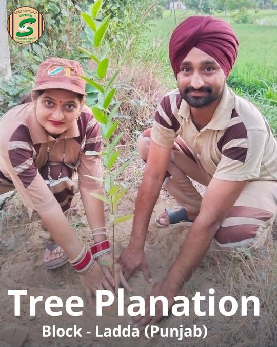 GreenSwelfares's tweet photo. Shah Satnam Ji Green 'S' Welfare Force Wing volunteers continuously plating trees! 🌳 Let's plant trees today, so that future generations can enjoy the beauty of healthier tomorrow.  #TreePlantation #SaveOurPlanet #DeraSachaSauda https://t.co/KwaLdB8POk