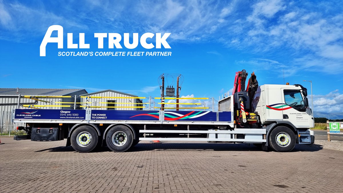 AlltruckGroup's tweet photo. Another #FassiFriday, and our quality used crane trucks keep on coming. When the Cleveland Cable Company Ltd required a crane truck in a hurry for its Glasgow depot, this ex-fleet Volvo FE320 fitted with a #fassi F195 was the perfect solution for them. 
#fassicranes #trucks https://t.co/ZnjaDHa8Br