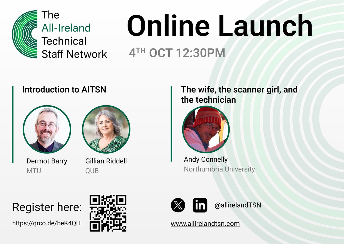 Core Technologies DCU (@dcuresearchnano) on Twitter photo Looking forward to the launch of <a href="/AllIrelandTSN/">All-Ireland Technical Staff Network</a> on October 4th!
You can register here qrco.de/beK4QH
<a href="/DermBry/">Dermot Barry</a> <a href="/Gill_Riddell/">Gillian Riddell</a> Looking forward to the launch of <a href="/AllIrelandTSN/">All-Ireland Technical Staff Network</a> on October 4th!
You can register here qrco.de/beK4QH
<a href="/DermBry/">Dermot Barry</a> <a href="/Gill_Riddell/">Gillian Riddell</a>