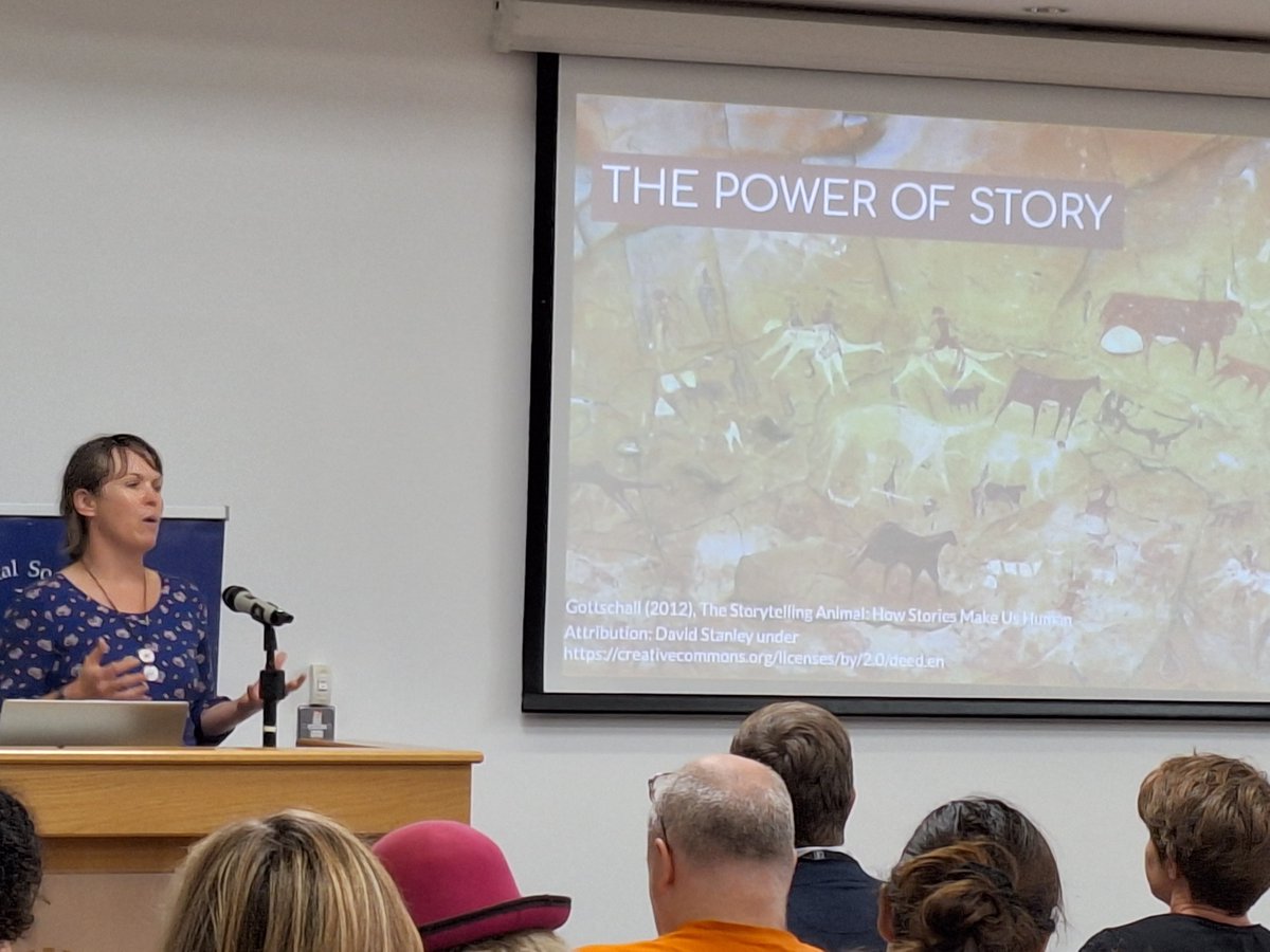 'Narratives can be a foce for good and make social change, they also can be a dark force, who has the power in controlling the narrative' Dr Clare Kelly #PSIClimate
@SIG_ACEE @PsychSocIreland 
Research shows who has undermined the narrative