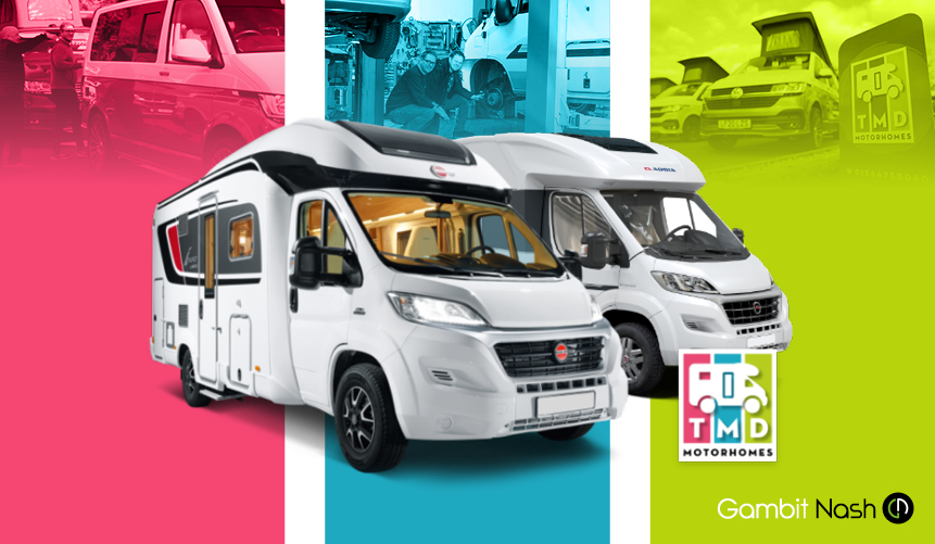 GambitNash's tweet photo. New Blog Post Alert 🚨: A sneak peek behind our exciting collaboration with TMD Motorhomes!🚐 

Dive into our latest blog post, where we reveal the thrilling journey of our collaboration, crafting a standout website and branding for TMD Motorhomes. https://t.co/091RGhU1x0