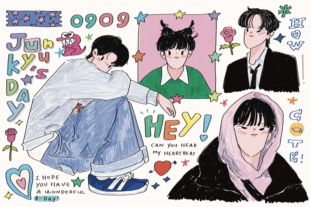 purprxnce's tweet image. 🥯🩵 belated happy birthday ❕:🍰) 

#GeniusHitmakerJunkyuDay 
#JUNKYU #TREASURE 
#TREASUREfanart  #artworkทึเม