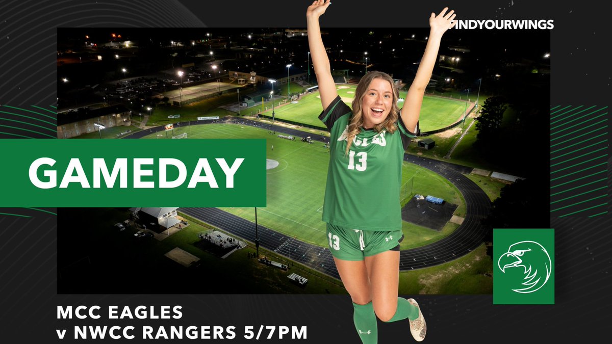 It's GAMEDAY!! The Lady Eagles host #3 Northwest CC today at 5 pm for their first MACCC Conference game. Come out and support your Lady Eagles or you can catch it on mcceagles.live