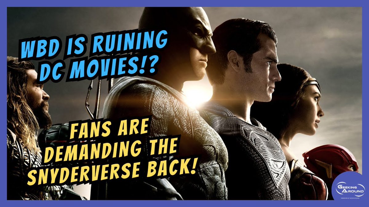 aepgm46's tweet photo. That formula of "Hope Fun &amp; Heart" @geoffJohns pitch to you is not working @wbpictures. These guys are good at talking. They can't execute what they are saying. DC is now 1 big fat FLOPPED JOKE! #FireGeoffJohns #FireJamesGunn
#BringBackZackSnyder
#RestoreTheSnyderVerse https://t.co/TM9LJuBpY1