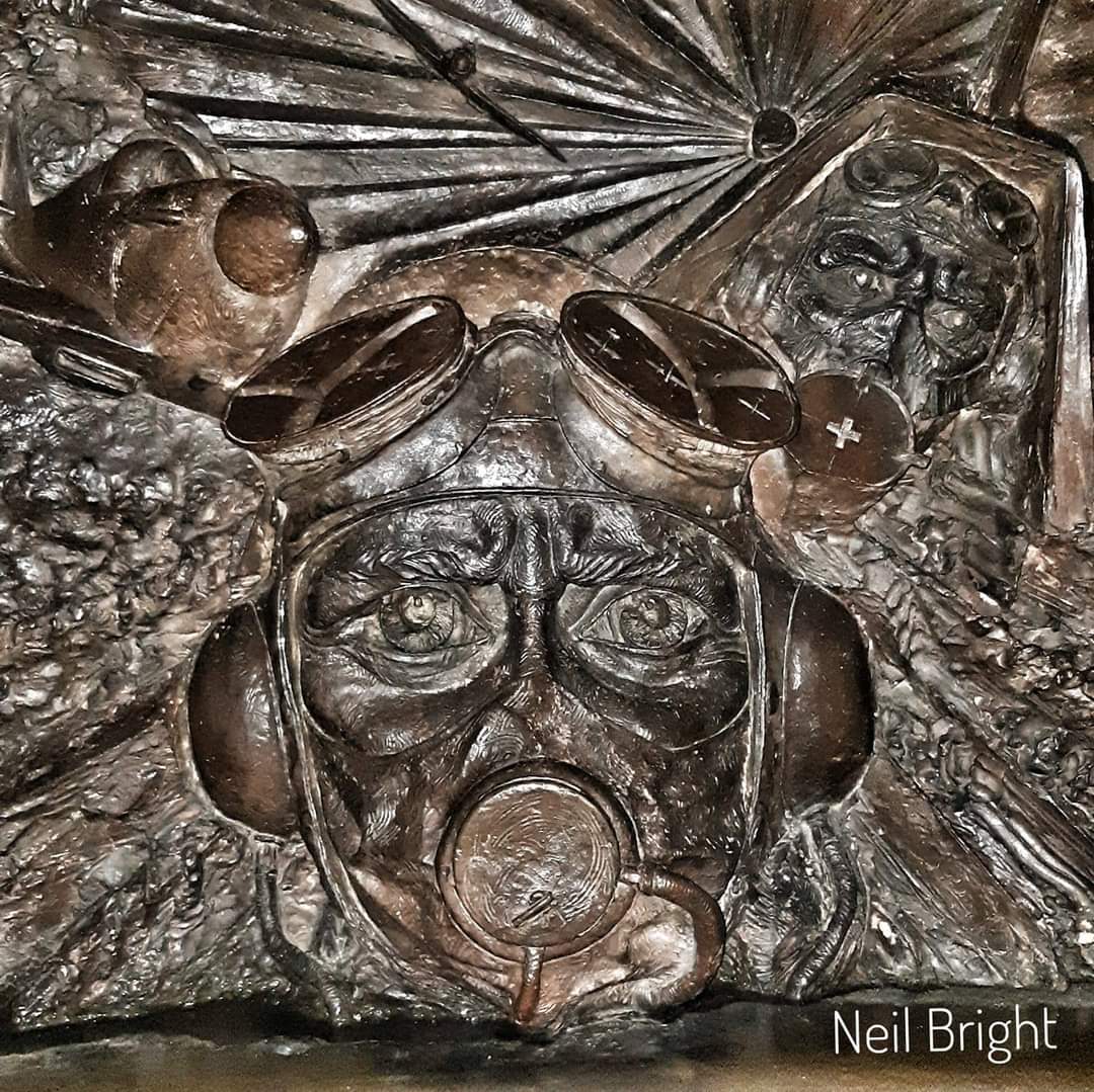 A little bit of my abstract photography at the Battle of Britain Memorial.