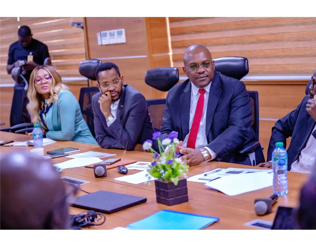 The CEO of @heirsoilandgas @OsaIgiehon accompanied by the Executive Director/CFO, Sam Nwanze, and Head of Government Relations, Chidimma Ugbojiaku at a recent tripartite engagement with @NUPRCofficial (Nigerian Upstream Petroleum Regulatory Commission)