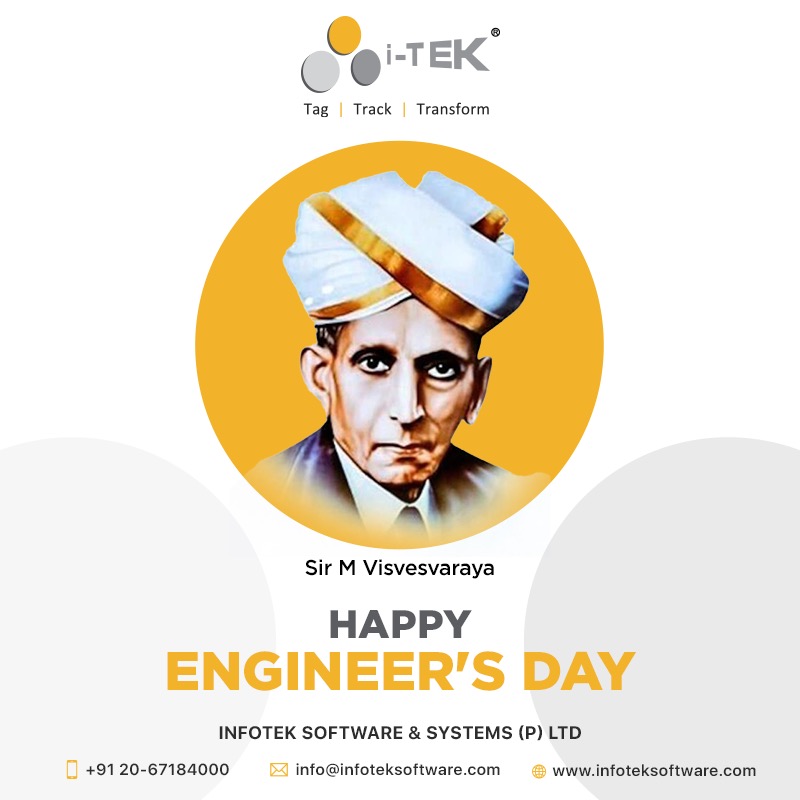 infotekrfid's tweet photo. Today we celebrate the brilliant minds who visualize, design and build tech-based solutions that shape the world we live in and also our future.
Happy Engineer's Day!
#EngineersDay #iTEKRFID #RFID #InfotekSoftware #future #Innovation #EngineeringExcellence #ThankYouEngineers https://t.co/n8Zqt2FrkU