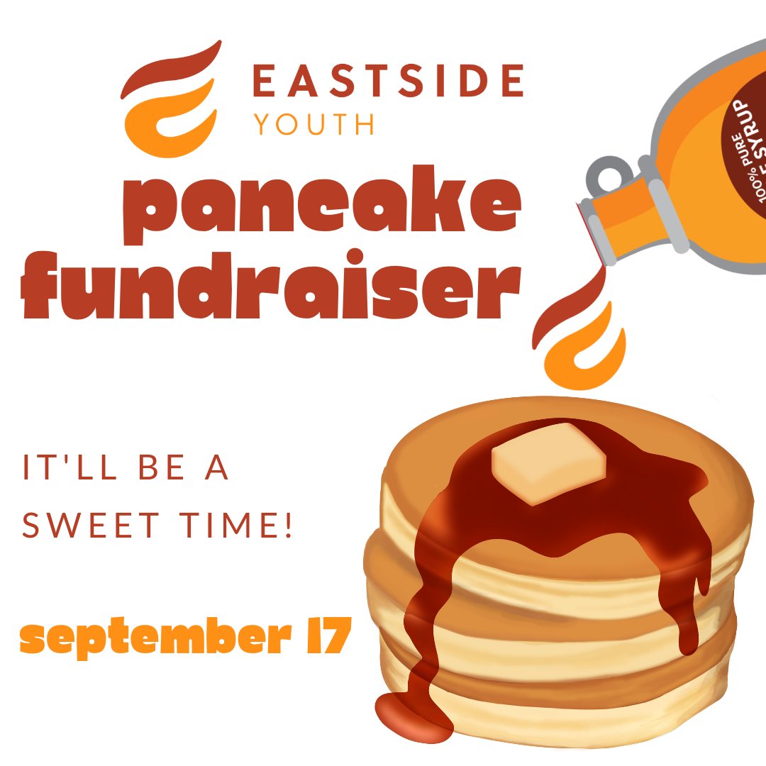 Sunday. Pancakes. Raffle. Silent auction. Be there! 🥞