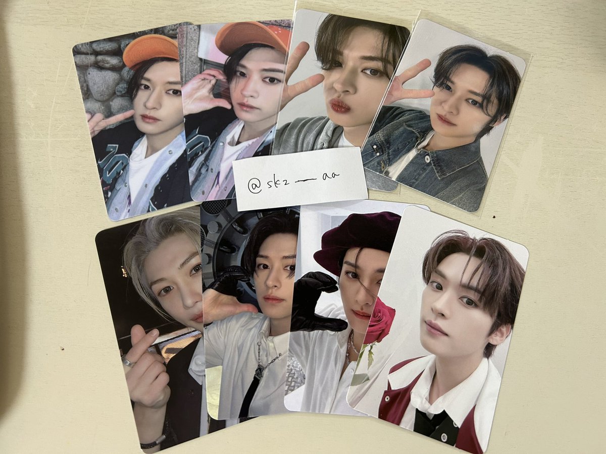 skz___aa's tweet photo. straykids スキズ トレカ 交換 店舗特典 買取 ラントレ 5star Socialpath

譲 画像 1~4

求 リプ欄 リノ >>買取

＊ドーム手渡しor郵送
＊n:1可
＊レート考慮

所持しているものをリノに変えたいためなんでも検討させていただきます。お気軽にリプまたはDMにてお声がけ下さい。 https://t.co/3ELUnlUH8U