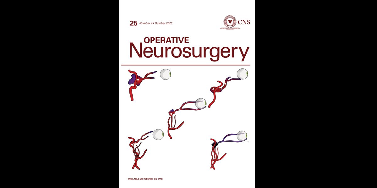 Neurosurgery Publications tweet media
